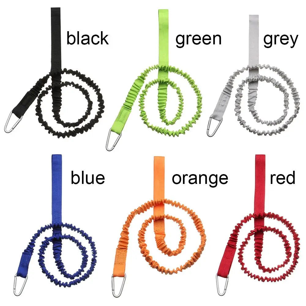 Nylon Carabiner Fishing Rod Holder Safety Paddle Leash