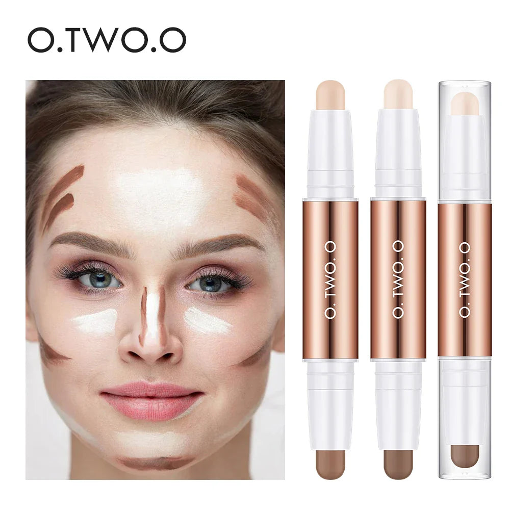 O.TWO.O Contour Stick Double Head Contour Pen Waterproof
