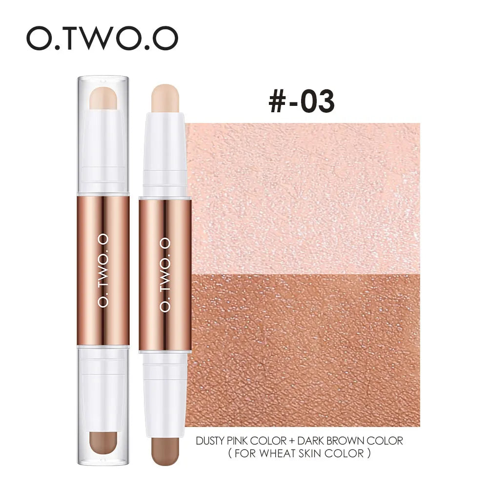 O.TWO.O Contour Stick Double Head Contour Pen Waterproof