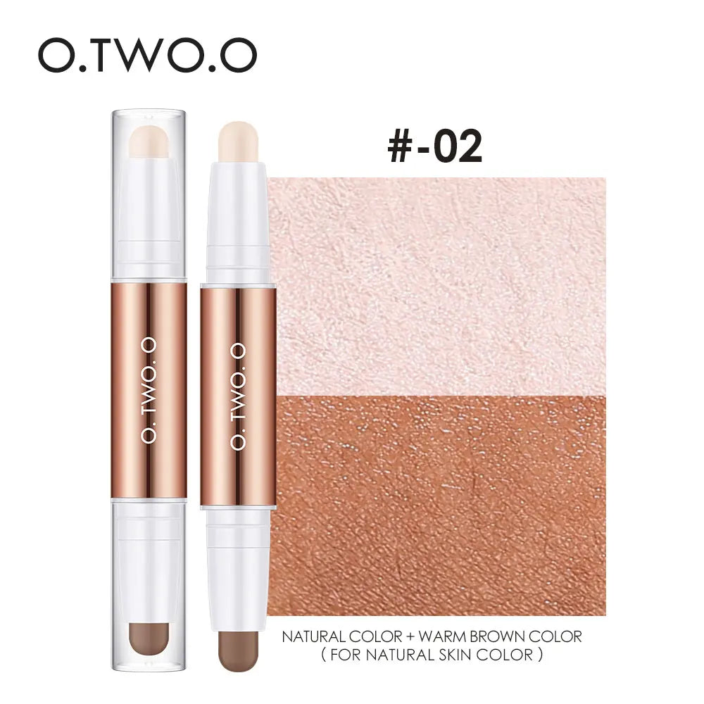 O.TWO.O Contour Stick Double Head Contour Pen Waterproof