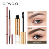 O.TWO.O Mascara Eyebrow Pencil Makeup Set Waterproof Long-lasting