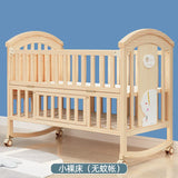 Mu Tongfang Crib Patchwork Large Bed European Mobile