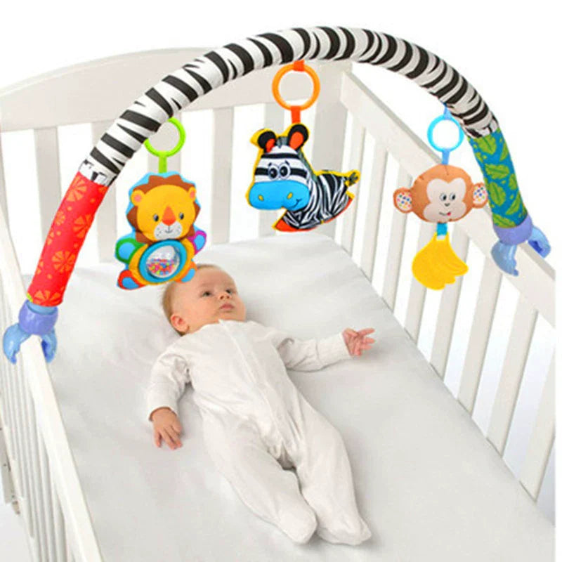 Sozzy Baby Stroller Clip Crib Hanging Bed Bell