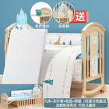 Mu Tongfang Crib Patchwork Large Bed European Mobile