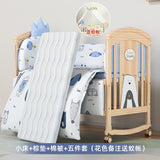 Nanjiren Crib Solid Wood Paint-Free Multifunctional Baby BB