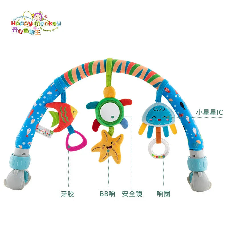 Sozzy Baby Stroller Clip Crib Hanging Bed Bell
