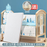 Mu Tongfang Crib Patchwork Large Bed European Mobile