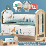 Mu Tongfang Crib Patchwork Large Bed European Mobile