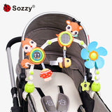Sozzy Baby Stroller Clip Crib Hanging Bed Bell
