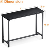 ODK 63" Bar Table, Height Pub Counter Rectangular