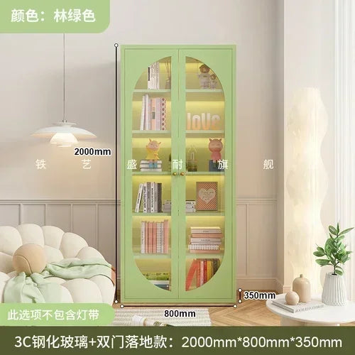 Office Organizer Bookcase Metal Magazine Rack Children Bookcase