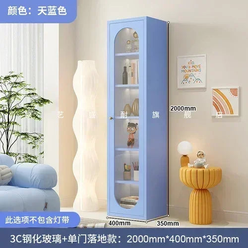 Office Organizer Bookcase Metal Magazine Rack Children Bookcase