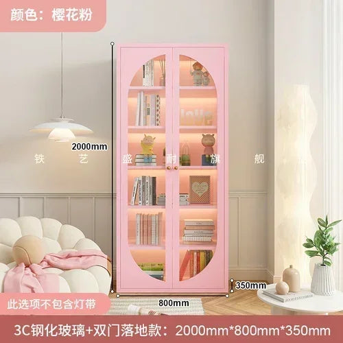 Office Organizer Bookcase Metal Magazine Rack Children Bookcase