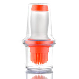 Oil Bottle Brush Silicone Glass Container Kitchen Olive