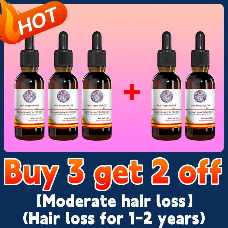 Oil Hair Growth Products for Man Women Ginger