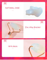 Opalite Quartz Crystal Roller for Face and Gua