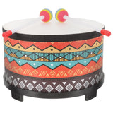 Orff Floor Drum Percussion Instrument Baby Toy Cartoon