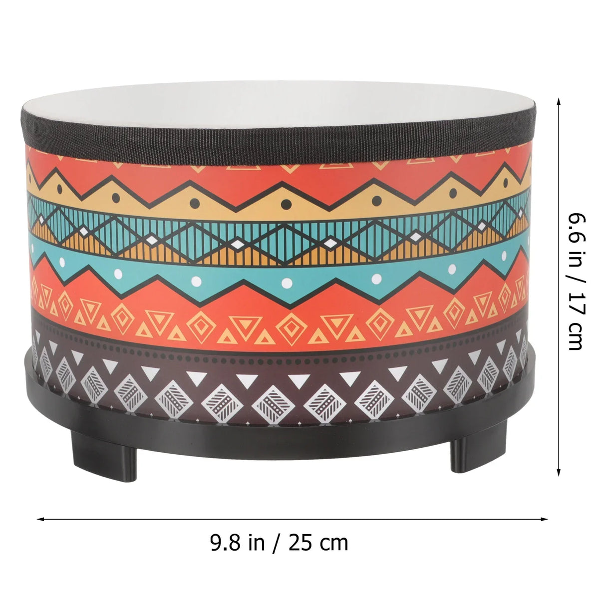Orff Floor Drum Percussion Instrument Baby Toy Cartoon