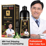 Organic Permanent Hair Shampoo to Dye canas Women