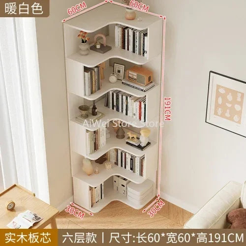 Organizer Mainstays Bookshelf Storage Shelves Wall Racks Living