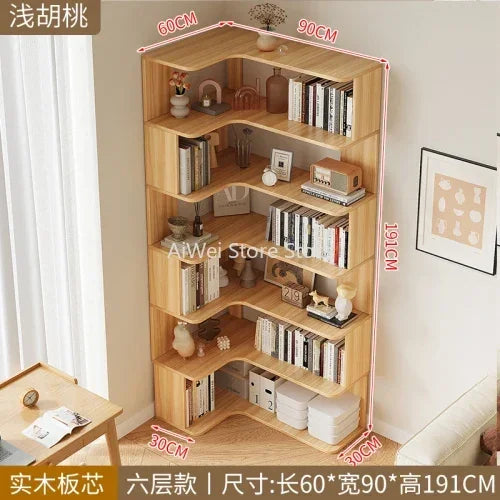 Organizer Mainstays Bookshelf Storage Shelves Wall Racks Living
