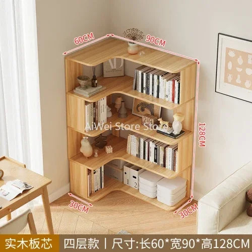 Organizer Mainstays Bookshelf Storage Shelves Wall Racks Living