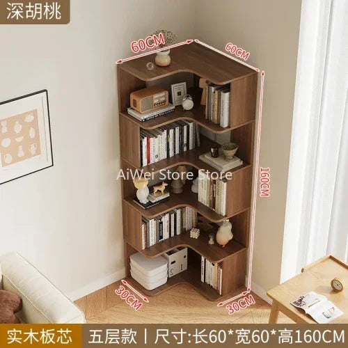 Organizer Mainstays Bookshelf Storage Shelves Wall Racks Living