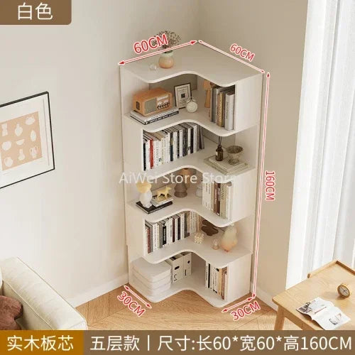 Organizer Mainstays Bookshelf Storage Shelves Wall Racks Living