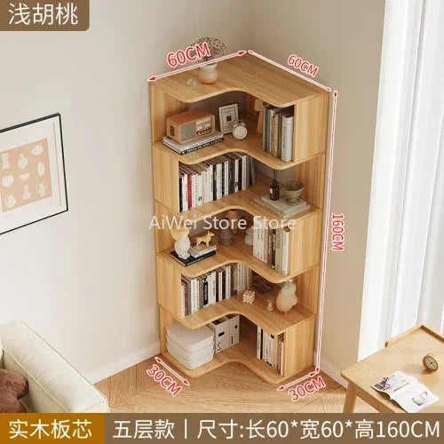 Organizer Mainstays Bookshelf Storage Shelves Wall Racks Living