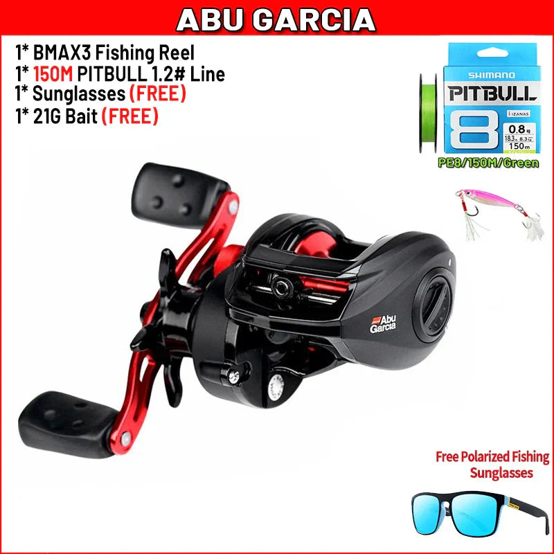 Original Abu Garcia Black Max3 Right Left Hand