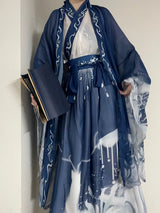 Original Hanfu 3Pcs Ancient Chinese Costume Women Clothes