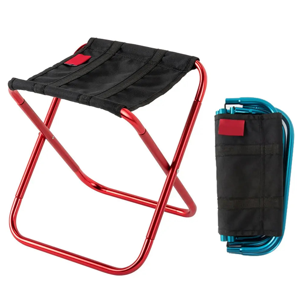 Outdoor Aluminium Alloy Portable Folding Picnic Camping Stool