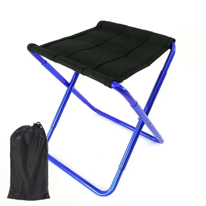 Outdoor Aluminium Alloy Portable Folding Picnic Camping Stool