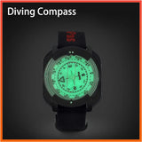 Outdoor Compass Professional 60M /197Ft Diving Compass Waterproof