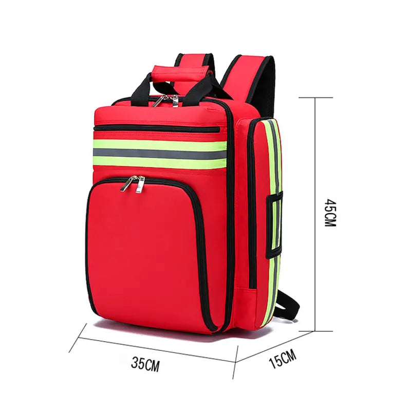 Outdoor First Aid Medical Shoulder Backpack Emergency Rescue