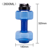 Outdoor Fitness Cycling Camping Water Bottle Non-slip Gym