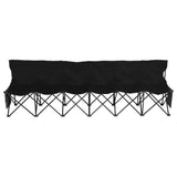 Outdoor Furniture 6 Seats Portable Folding Bench Sports