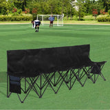 Outdoor Furniture 6 Seats Portable Folding Bench Sports