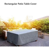 Outdoor Furniture Dust Waterproof Covers Rectangular Patio Garden