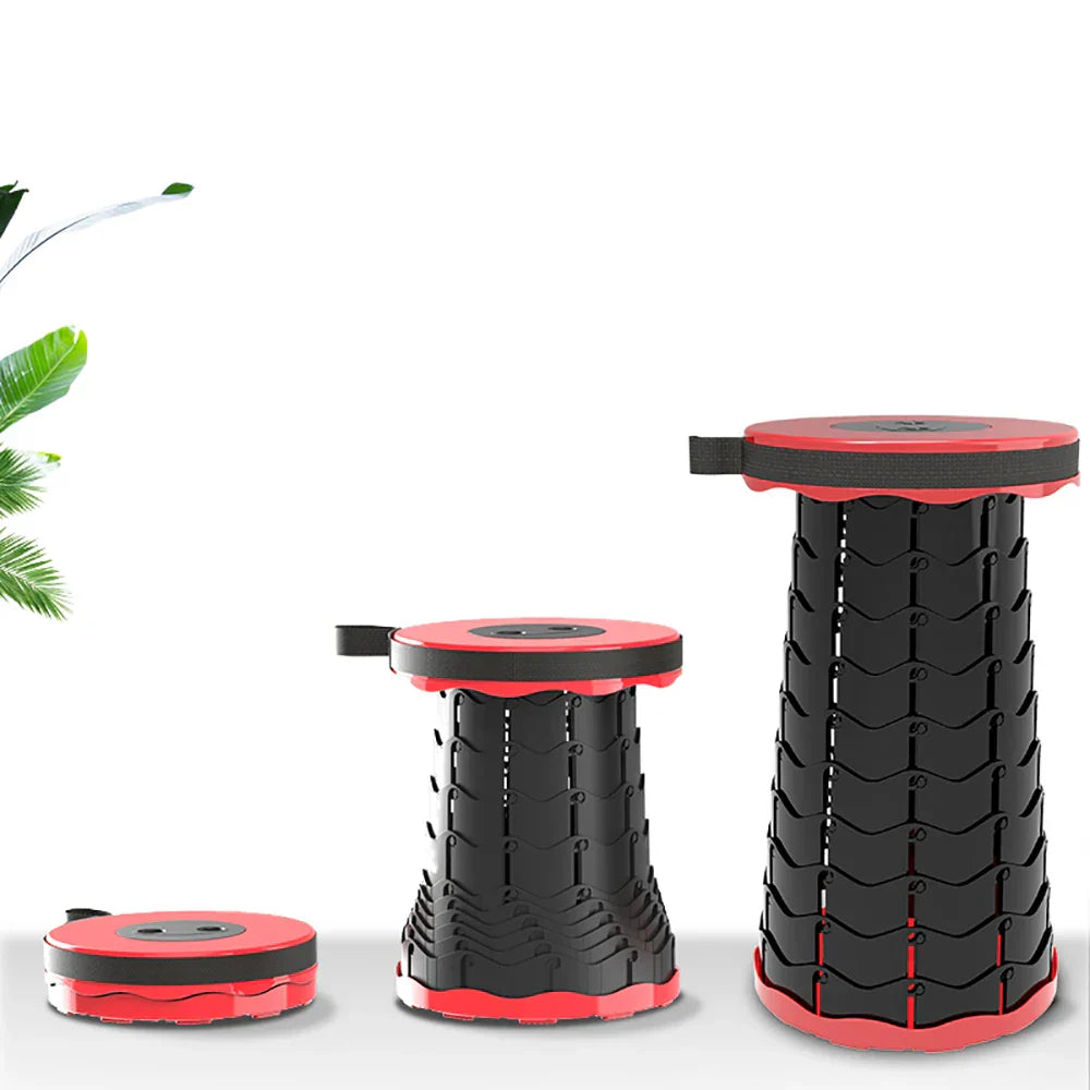 Outdoor Furniture Retractable Stool Chairs Portable Stool Lounge