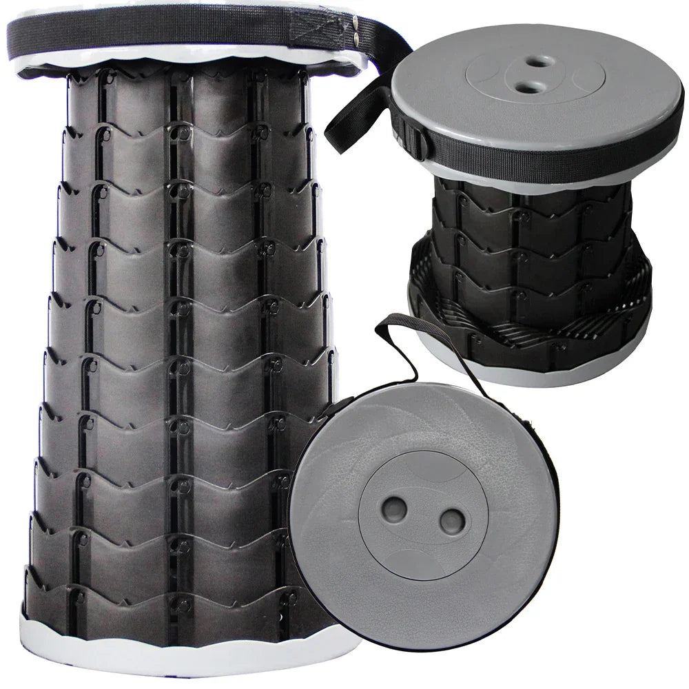 Outdoor Furniture Retractable Stool Chairs Portable Stool Lounge
