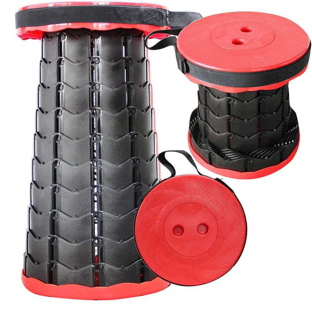 Outdoor Furniture Retractable Stool Chairs Portable Stool Lounge