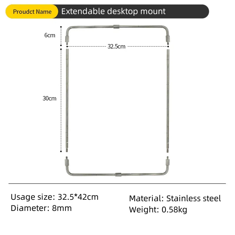 Outdoor IGT Table Supply Portable Light Pole Bracket