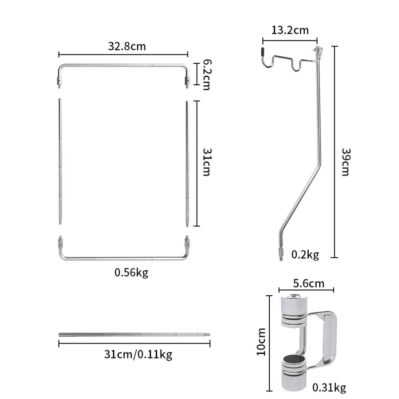 Outdoor IGT Table Supply Portable Light Pole Bracket