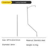 Outdoor IGT Table Supply Portable Light Pole Bracket