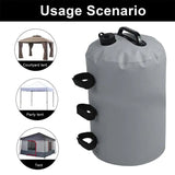 Outdoor Patio Umbrella Bases Portable Cylindrical Water Injection