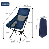 Outdoor Portable Folding Chair Ultralight Camping Chairs Fishing