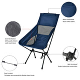 Outdoor Portable Folding Chair Ultralight Camping Chairs Fishing