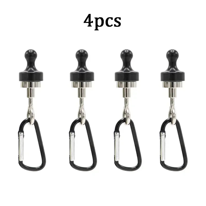 Outdoor Powerful Magnet Hooks Camping Lights Hanging Canopy