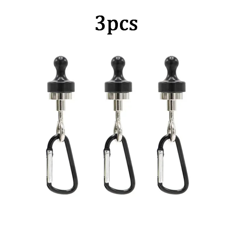 Outdoor Powerful Magnet Hooks Camping Lights Hanging Canopy